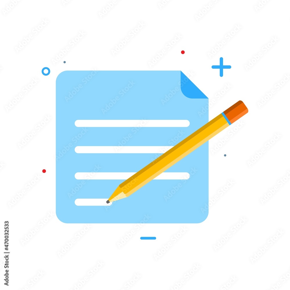 add new note concept illustration flat design vector eps10. modern graphic element for landing page, empty state ui, infographic, icon add new note concept illustration flat design vector eps10. modern graphic element for landing page, empty state ui, infographic, icon
