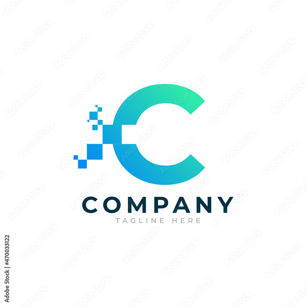 Tech Letter C Logo. Blue and Green Geometric Shape with Square Pixel Dots. Usable for Business and Technology Logos. Design Ideas Template Element. Tech Letter C Logo. Blue and Green Geometric Shape with Square Pixel Dots. Usable for Business and Technology Logos. Design Ideas Template Element.