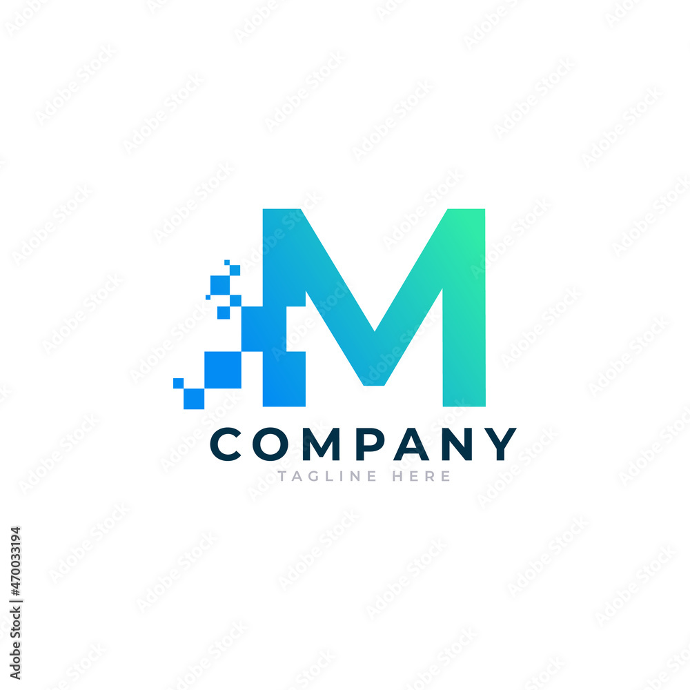 Tech Letter M Logo. Blue and Green Geometric Shape with Square Pixel Dots. Usable for Business and Technology Logos. Design Ideas Template Element. Tech Letter M Logo. Blue and Green Geometric Shape with Square Pixel Dots. Usable for Business and Technology Logos. Design Ideas Template Element.