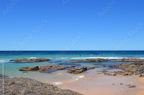 beach and sea