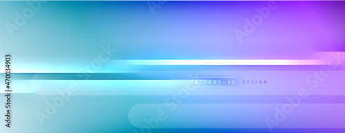 Abstract background - lines composition created with lights and shadows. Technology or business digital template. Trendy simple fluid color gradient abstract background with dynamic photo