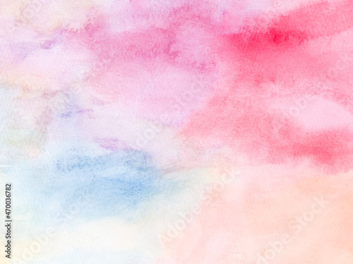abstract watercolor background with watercolor splashes