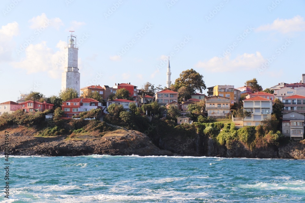 Townscape in the Black Sea, Turkey