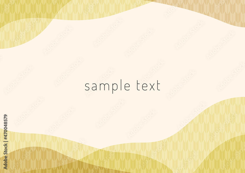 和柄のフレーム・背景素材