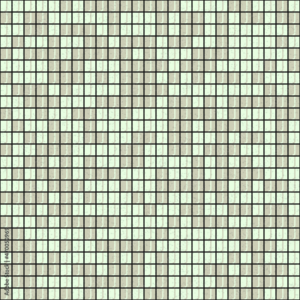 Fototapeta premium Abstract Geometric Pattern generative computational art illustration