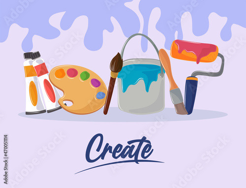 create tools paint