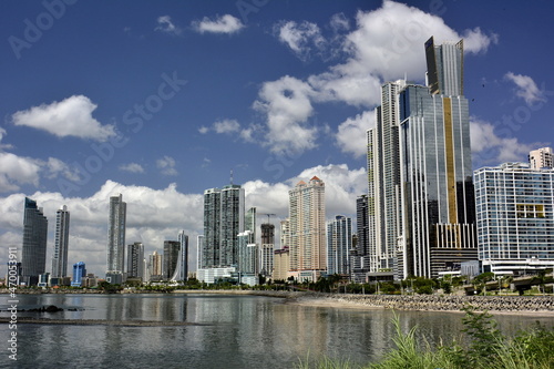 Skyline de la ciudad nueva de Panam   City  capital de Panam  