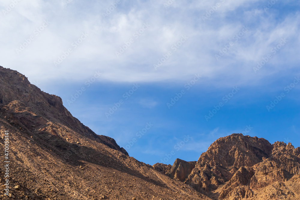 clouds over the mountain