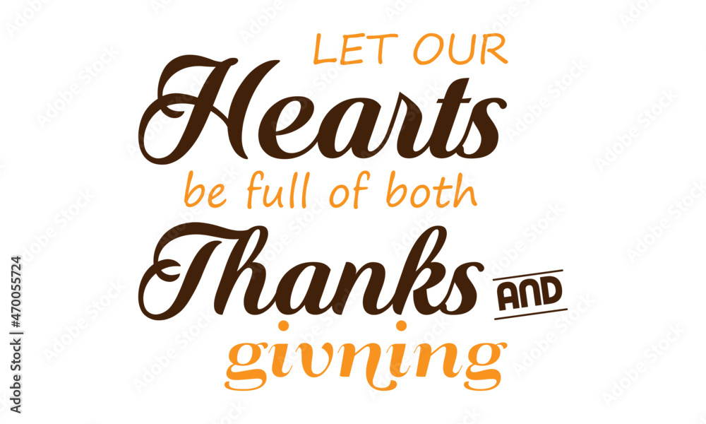 Happy Thanksgiving Day. Typography for print or use as poster, card, flyer or T Shirt Happy Thanksgiving Day. Typography for print or use as poster, card, flyer or T Shirt
