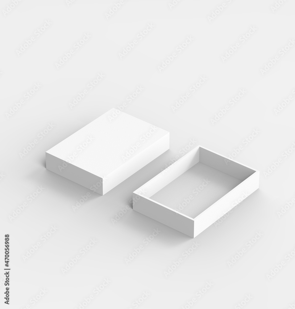 empty white box mock-up template for branding design marketing packaging empty white box mock-up template for branding design marketing packaging