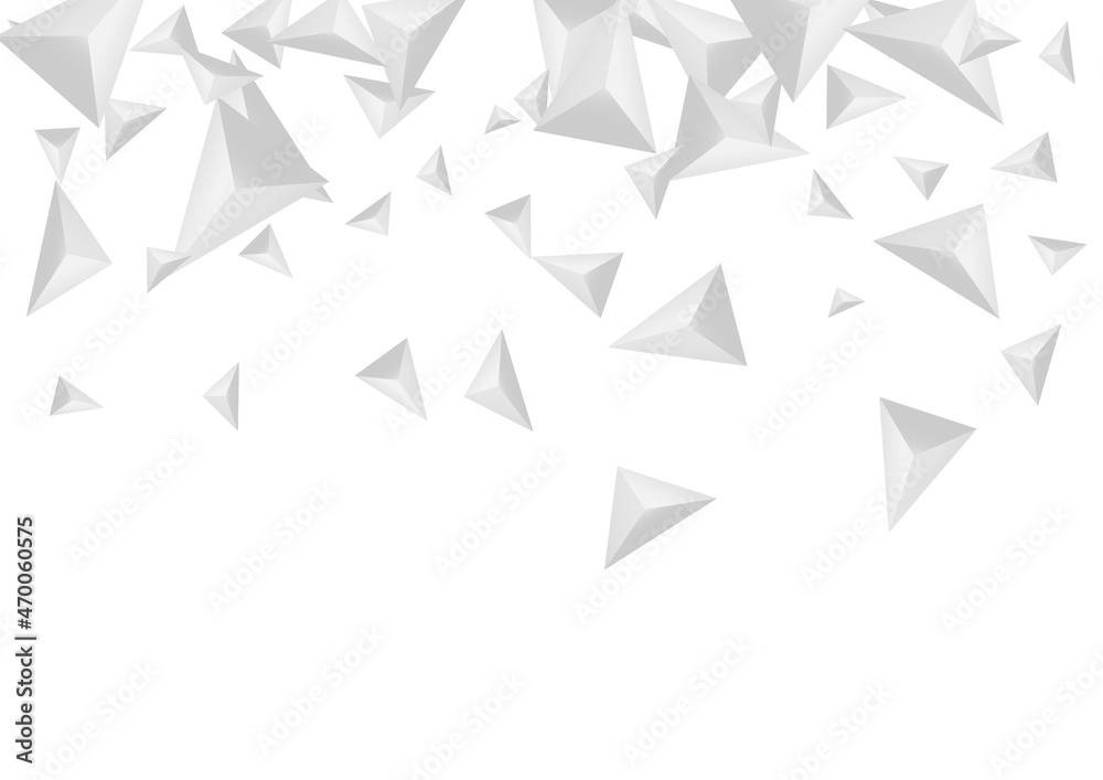 Silver Shard Background White Vector. Pyramid Cover Card. Gray Trendy Design. Fractal Abstract. Greyscale Crystal Backdrop. Silver Shard Background White Vector. Pyramid Cover Card. Gray Trendy Design. Fractal Abstract. Greyscale Crystal Backdrop.