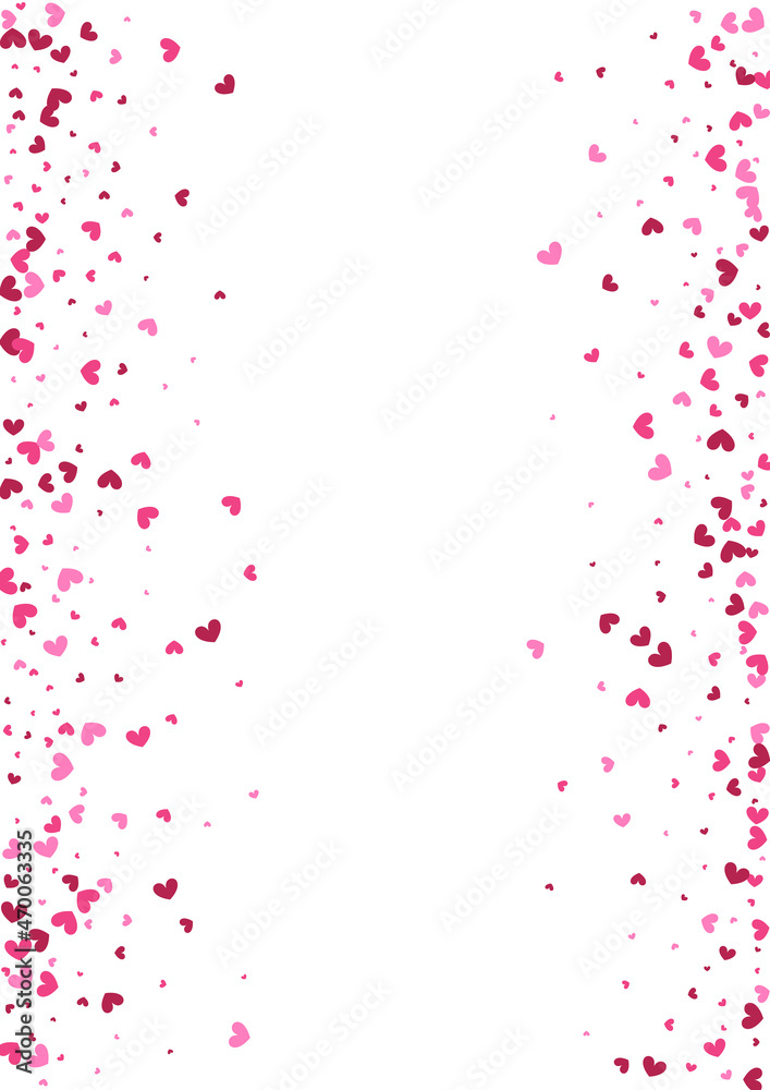 Red Anniversary Confetti Wallpaper. Pink Save