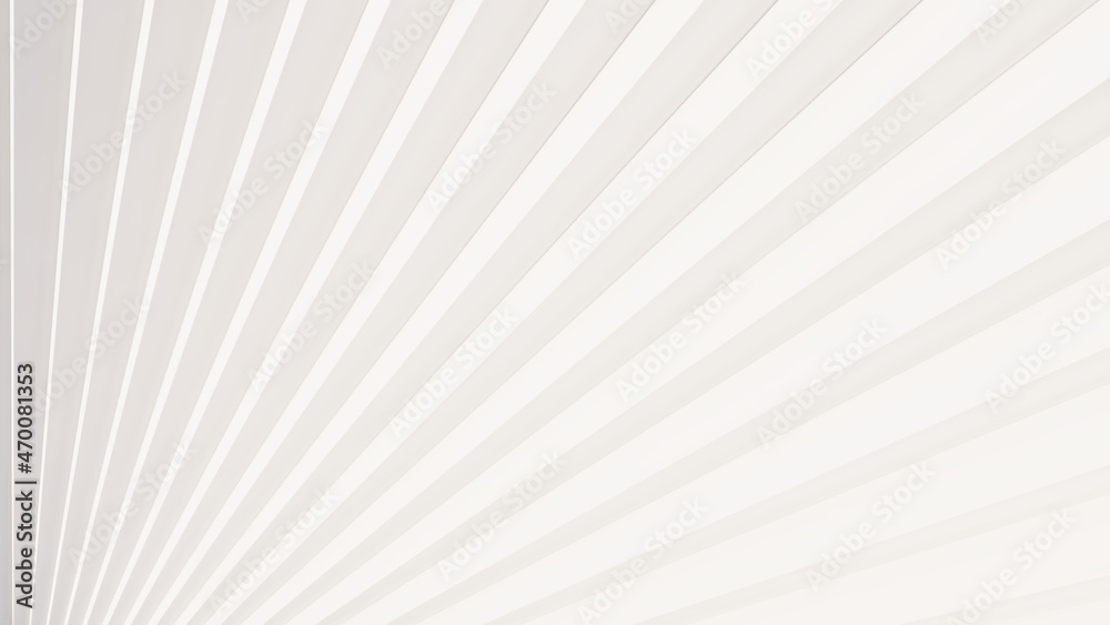 Naklejka premium Abstract white background geometric pattern in design 3d render