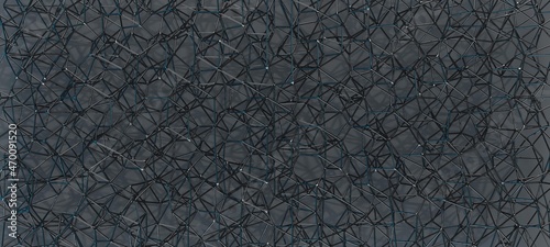 Dark Steel Mesh - Background Pattern