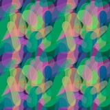 Seamless abstract pattern with coloured spots for fabrics and textiles and postcard and magazines and kids 