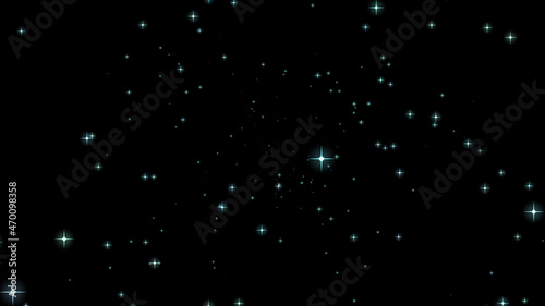 starry sky background. stars on a black background. new year background 2022