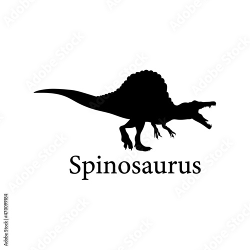 Dinosaur silhouette