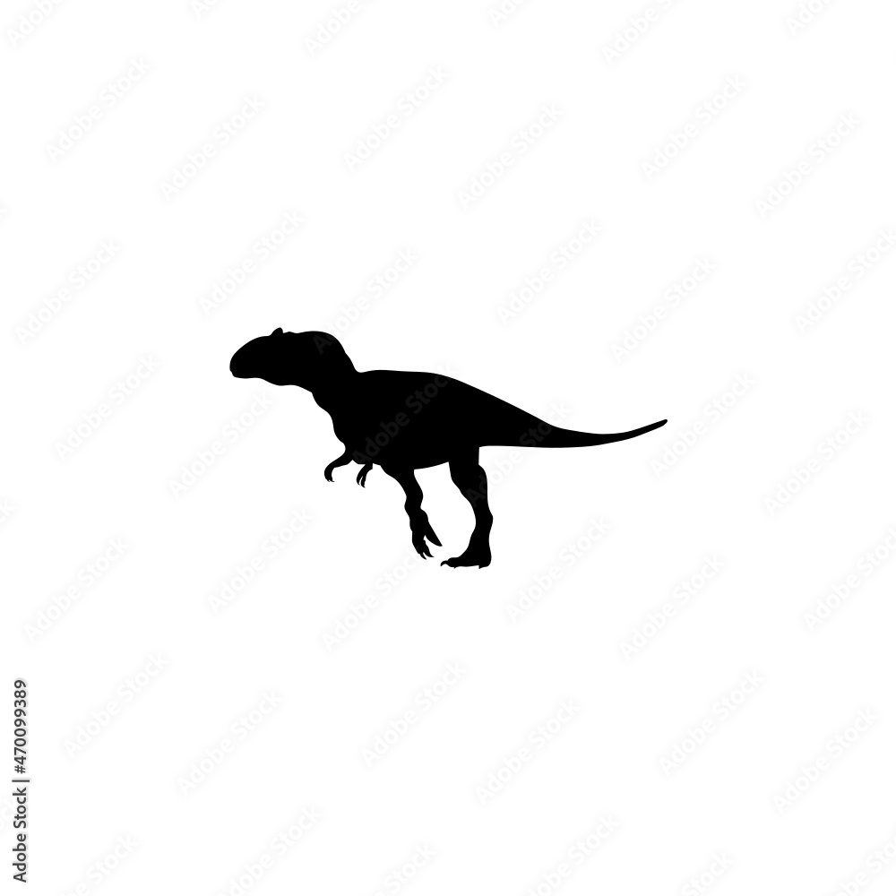 Dinosaur silhouette