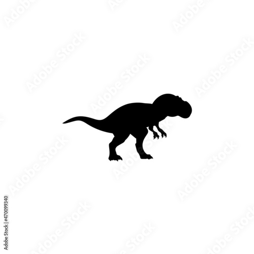 Dinosaur silhouette