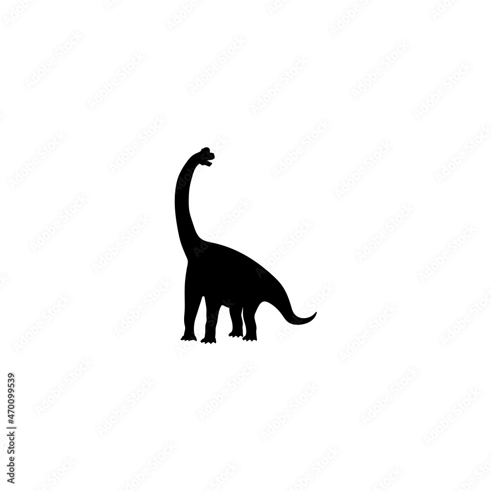 Dinosaur silhouette