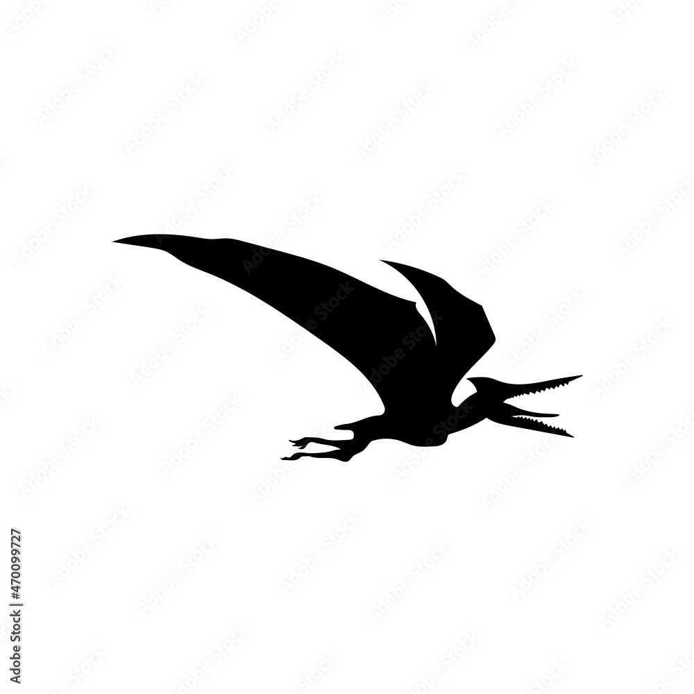 Fototapeta premium Dinosaur silhouette
