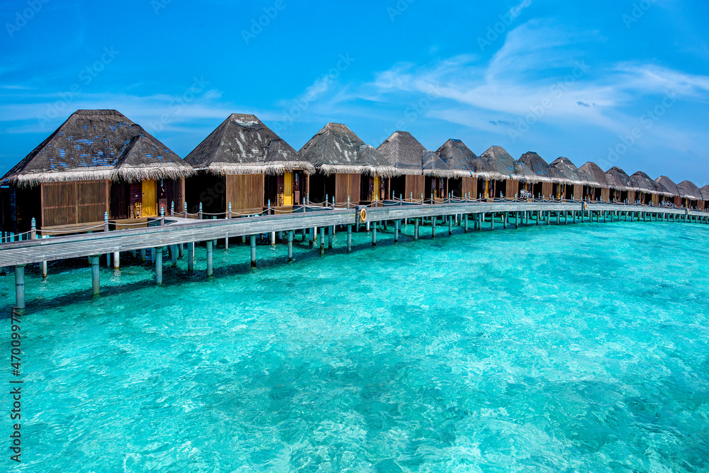 Fototapeta premium Maldives Islands Ocean Tropical Beach