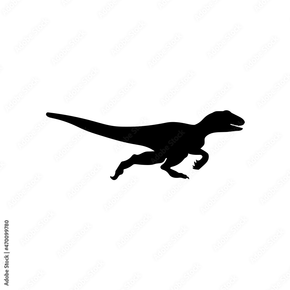 Dinosaur silhouette