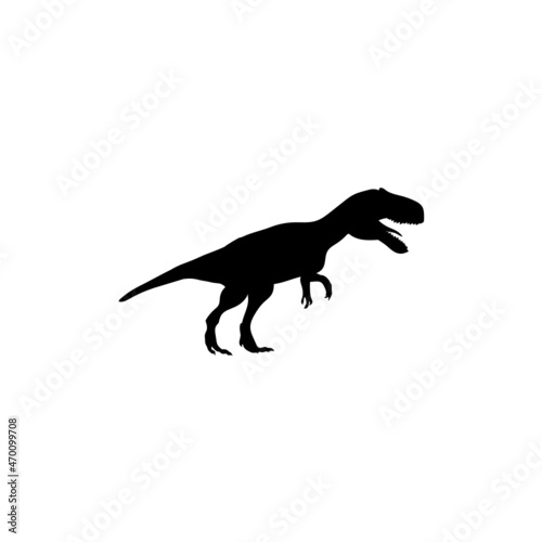 Dinosaur silhouette