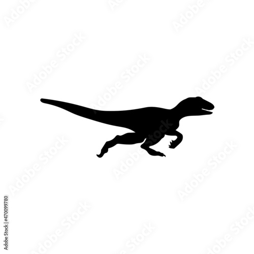 Dinosaur silhouette