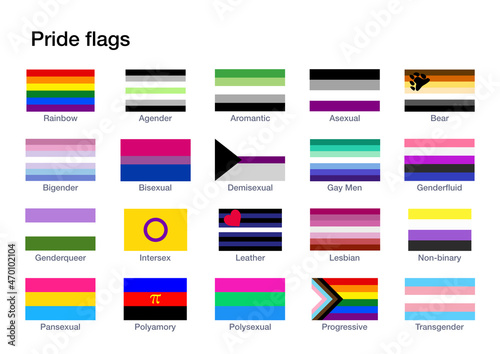 The different pride flags and their meaning