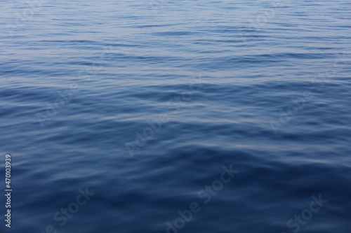 Deep blue ocean surface