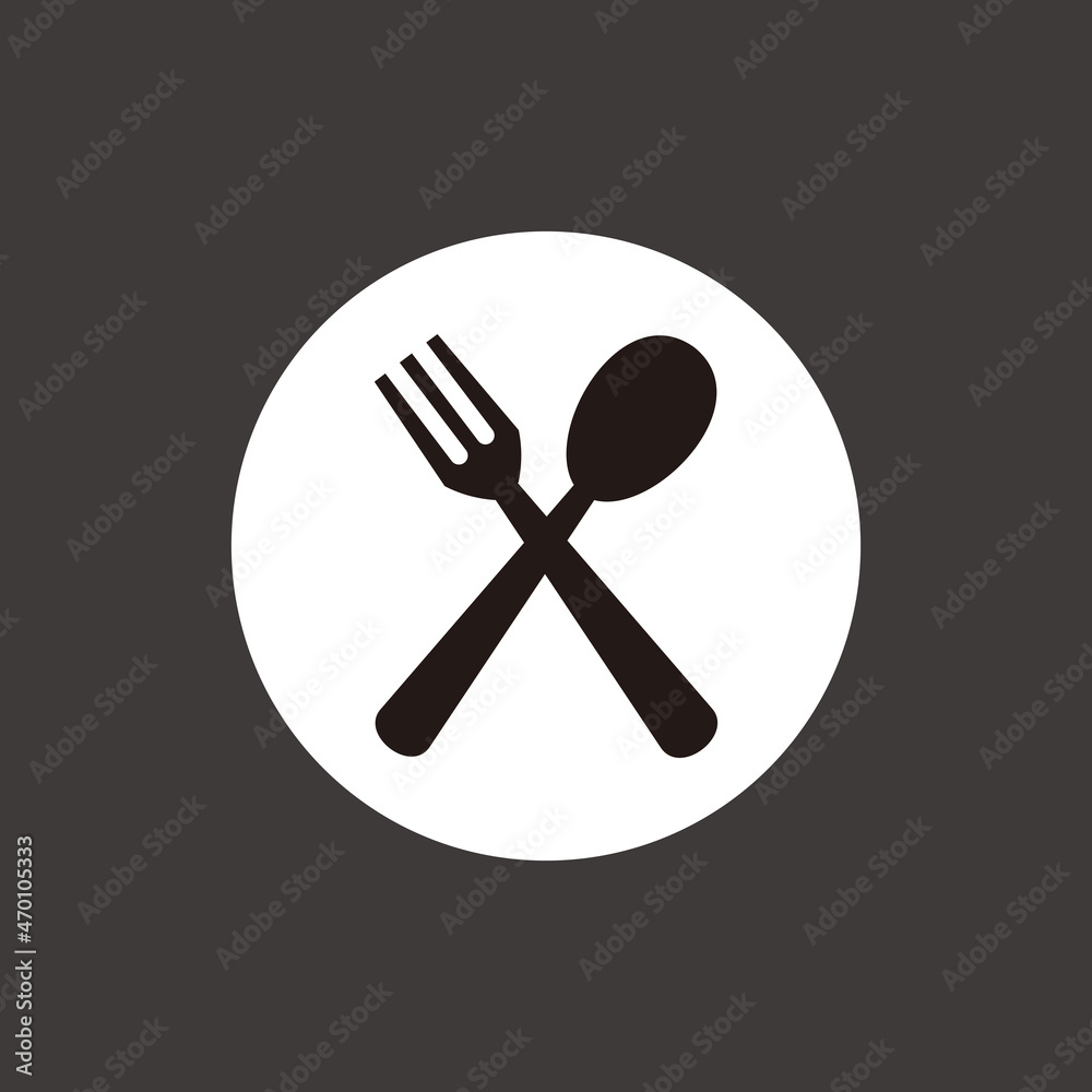 restaurant icon logo illustration symbol restaurant icon logo illustration symbol