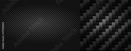 Nice dark carbon fibre background pattern design. Subtle gray lines of strong light weight woven fabric. Bulletproof material