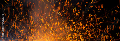 background texture of fire