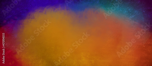 Abstract watercolor background Grunge effect textured background with dark color tone.