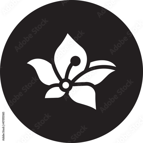 Bluebell glyph icon