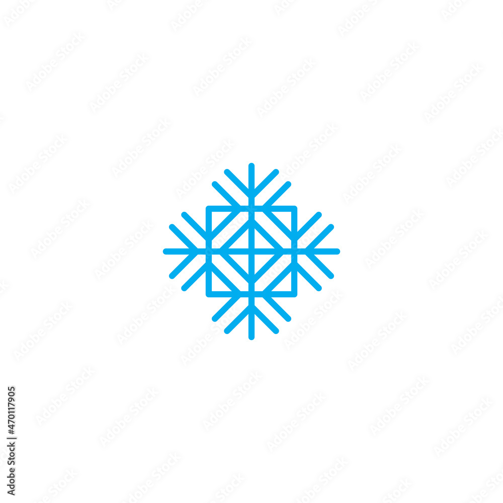 Square Snow Logo