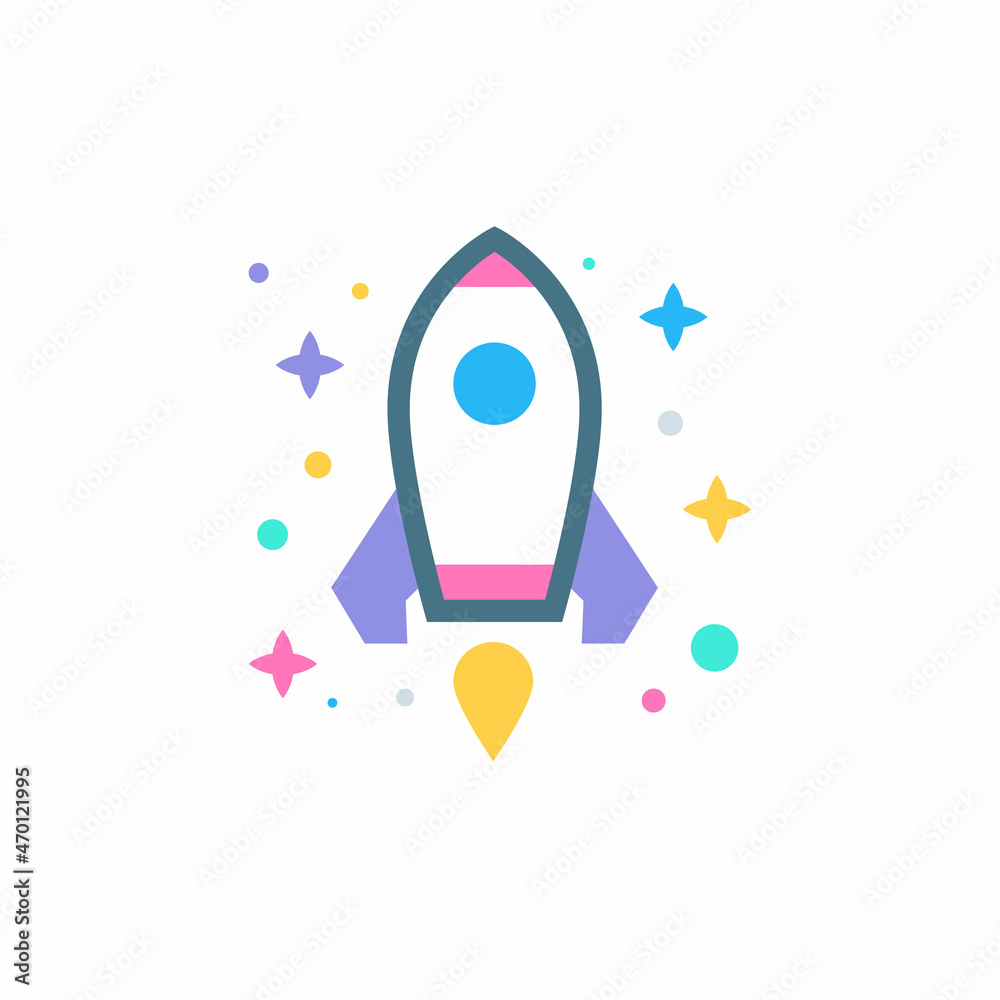 Fototapeta premium SPACE icon in vector. Logotype