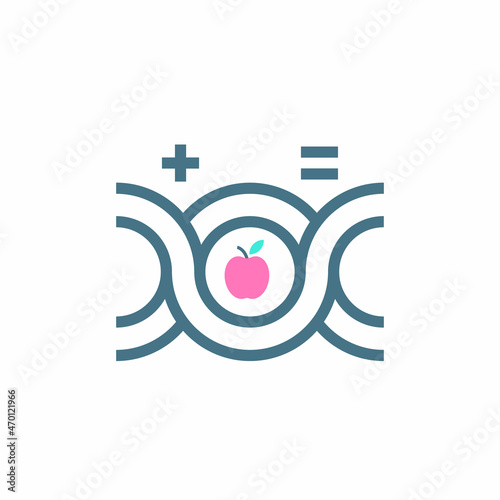 TRANSGENIC ORGANISMS icon in vector. Logotype