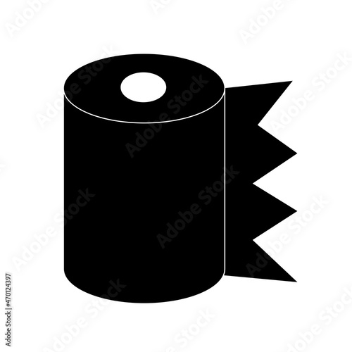 トイレットペーパーのアイコン