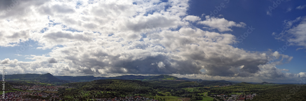 Wolkenberge über der Schwäbischen Alb Wolkenberge über der Schwäbischen Alb