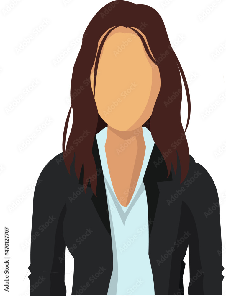 Business woman vector. Business woman avatar flat design. Business woman portrait. Creative lady standing with arms crossed. Business woman flat icon. Business woman vector. Business woman avatar flat design. Business woman portrait. Creative lady standing with arms crossed. Business woman flat icon.