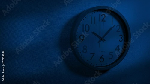 Wallpaper Mural Scary Nightmare Shadows Moving Over Children's Wall Clock Torontodigital.ca