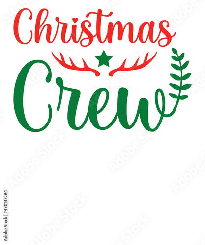christmas crew t shirt design