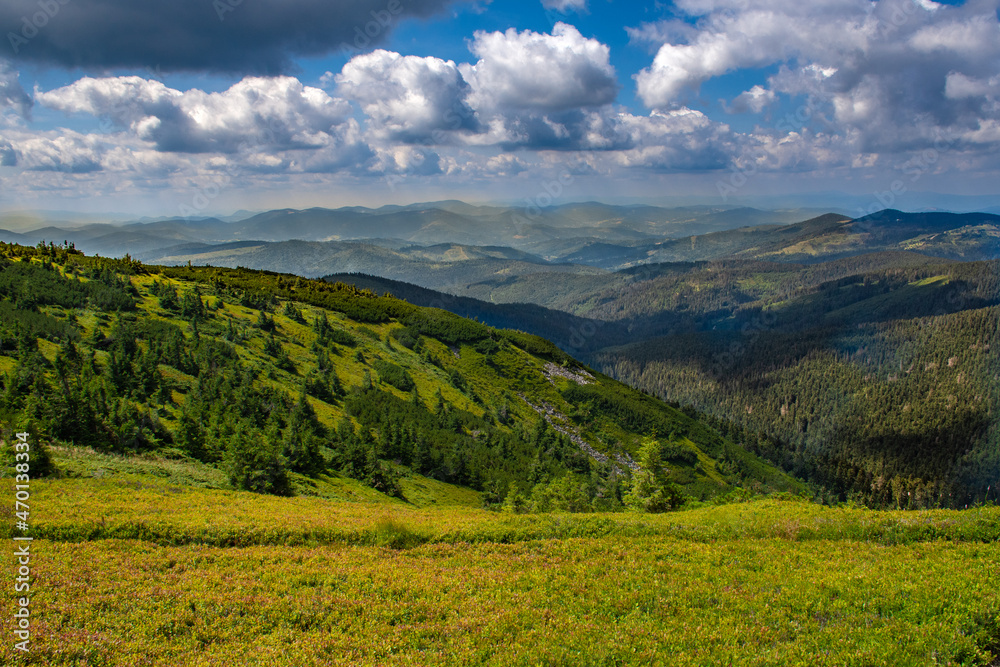 Krajobraz  górski - Mountain landscape