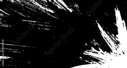 Grunge is black and white. Abstract monochrome background
