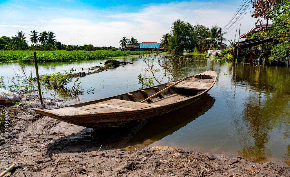 Floods, Flooded Homes, Farmland and Countryside