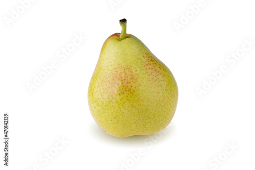 Green Pears isolated on a white background