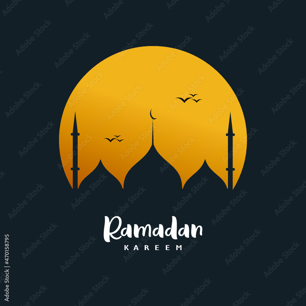 poster ramadan vector
simple and elegant design