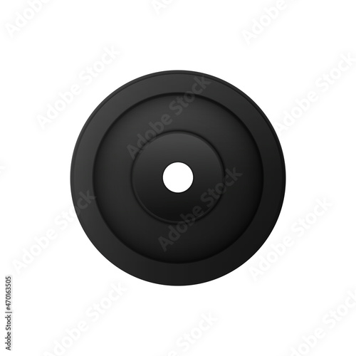 Round Barbell Weight Composition